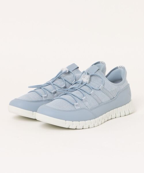 ECCO(エコー)の「ECCO GRUUV LITE レディース EASY SLIP クイックレース(スニーカー・レディース・ブルー・37)」の1枚目の写真