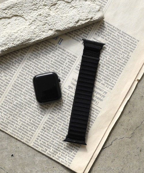 styiro(スタイロ)の「Apple Watch Band ビビッドベルト(デジタル腕時計・レディース・オレンジ/ラベンダー/ピンク/ライトブルー/アイボリー/ブラック・42mm/38mm)」の3枚目の写真