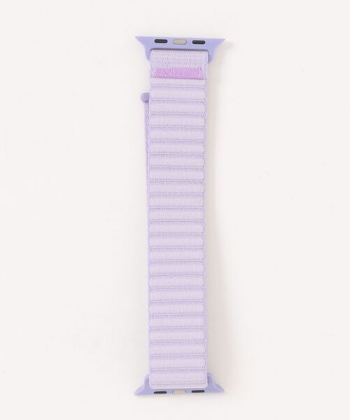 styiro(スタイロ)の「Apple Watch Band ビビッドベルト(デジタル腕時計・レディース・オレンジ/ラベンダー/ピンク/ライトブルー/アイボリー/ブラック・42mm/38mm)」の12枚目の写真