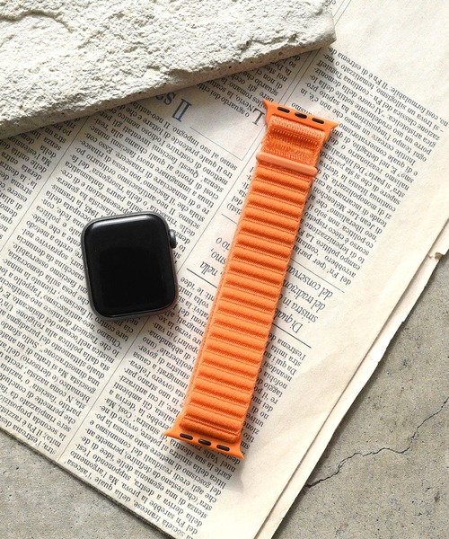 styiro(スタイロ)の「Apple Watch Band ビビッドベルト(デジタル腕時計・レディース・オレンジ/ラベンダー/ピンク/ライトブルー/アイボリー/ブラック・42mm/38mm)」の17枚目の写真
