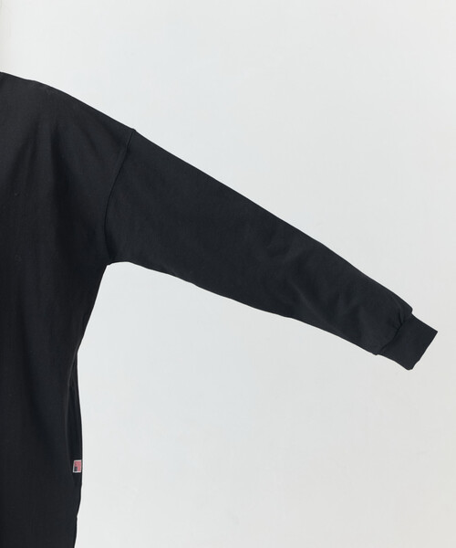 FREAK'S STORE(フリークスストア)の「限定展開 USA コットン ヘンリーネック ロング スリーブ ワンピース(ワンピース・レディース・ベージュ/ブルー/オフホワイト/オリーブ/ブラック/レッド/ネイビー・SMALL/MEDIUM)」の21枚目の写真