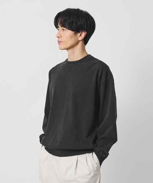 BEAUTY&YOUTH UNITED ARROWS（ビューティーアンドユースユナイテッドアローズ）の「スノーウォッシュ TEE スウェット（スウェット・メンズ・コバルトブルー/ブラック/ナチュラル・M/L/S/XL）」の2枚目の写真