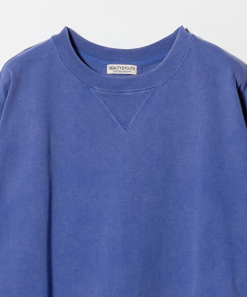 BEAUTY&YOUTH UNITED ARROWS（ビューティーアンドユースユナイテッドアローズ）の「スノーウォッシュ TEE スウェット（スウェット・メンズ・コバルトブルー/ブラック/ナチュラル・M/L/S/XL）」の4枚目の写真