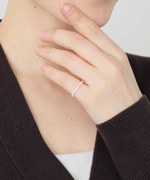 plage(プラージュ)の「MARIHA / マリハ VENUS RING OV PEARL S リング(リング・レディース・ホワイト・FREE)」の6枚目の写真