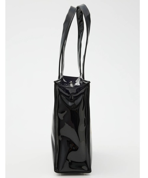 L.H.P（エルエイチピー）の「VAQUERA×MOUSSY/ヴァケラ×マウジー/VQ MINI SHOPPING BAG（トートバッグ・レディース・ブラック/レッド・S）」の5枚目の写真