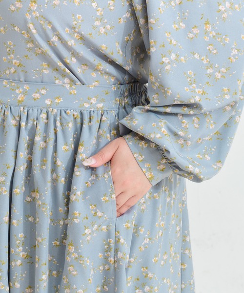 Louiosy(ルオシー)の「【Louiosy】【大きいサイズ】チャーム付きフレアスカート(スカート・レディース・ホワイト系その他2/ブルー系その他・3L/X-LARGE/4L)」の22枚目の写真