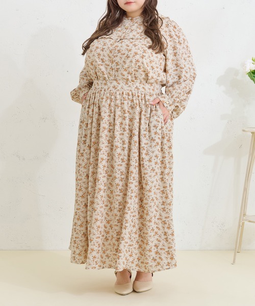Louiosy(ルオシー)の「【Louiosy】【大きいサイズ】チャーム付きフレアスカート(スカート・レディース・ホワイト系その他2/ブルー系その他・3L/X-LARGE/4L)」の12枚目の写真