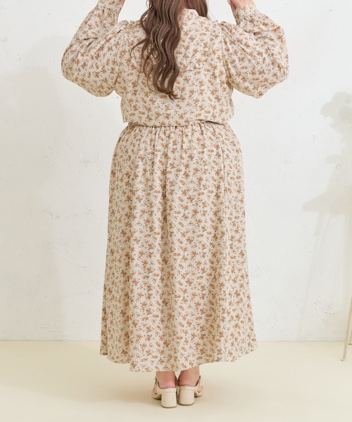 Louiosy(ルオシー)の「【Louiosy】【大きいサイズ】チャーム付きフレアスカート(スカート・レディース・ホワイト系その他2/ブルー系その他・3L/X-LARGE/4L)」の13枚目の写真