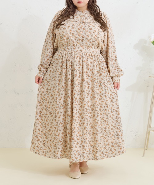 Louiosy(ルオシー)の「【Louiosy】【大きいサイズ】チャーム付きフレアスカート(スカート・レディース・ホワイト系その他2/ブルー系その他・3L/X-LARGE/4L)」の14枚目の写真