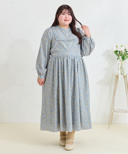 Louiosy(ルオシー)の「【Louiosy】【大きいサイズ】チャーム付きフレアスカート(スカート・レディース・ホワイト系その他2/ブルー系その他・3L/X-LARGE/4L)」の21枚目の写真