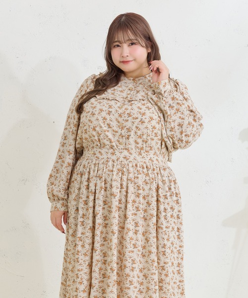 Louiosy(ルオシー)の「【Louiosy】【大きいサイズ】チャーム付きフレアスカート(スカート・レディース・ホワイト系その他2/ブルー系その他・3L/X-LARGE/4L)」の7枚目の写真