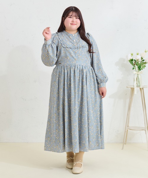 Louiosy(ルオシー)の「【Louiosy】【大きいサイズ】チャーム付きフレアスカート(スカート・レディース・ホワイト系その他2/ブルー系その他・3L/X-LARGE/4L)」の20枚目の写真