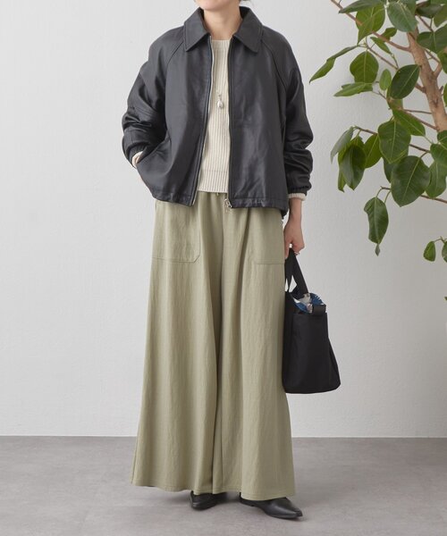 BEARDSLEY（ビアズリー）の「レザーブルゾン（ブルゾン・レディース・ブラック・FREE）」の14枚目の写真