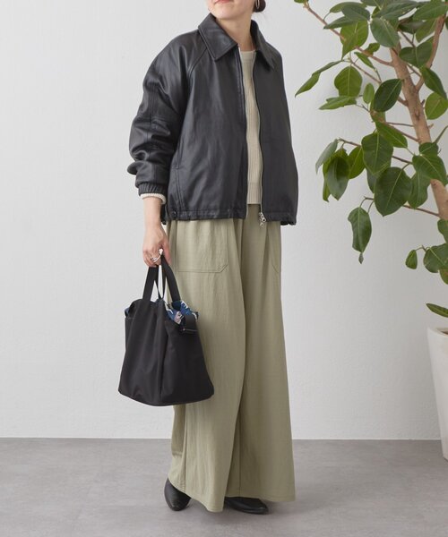 BEARDSLEY（ビアズリー）の「レザーブルゾン（ブルゾン・レディース・ブラック・FREE）」の17枚目の写真