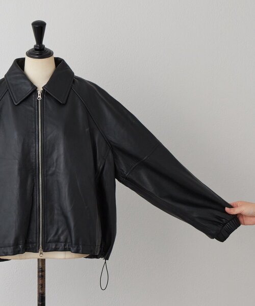 BEARDSLEY（ビアズリー）の「レザーブルゾン（ブルゾン・レディース・ブラック・FREE）」の20枚目の写真