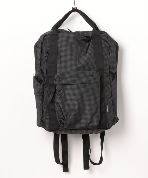 WILD THINGS(ワイルドシングス)の「【RES】【WILD THINGS】FLIGHT 2WAY BACKPACK(バックパック/リュック・メンズ・ライトグレー/ブラック・FREE)」の2枚目の写真