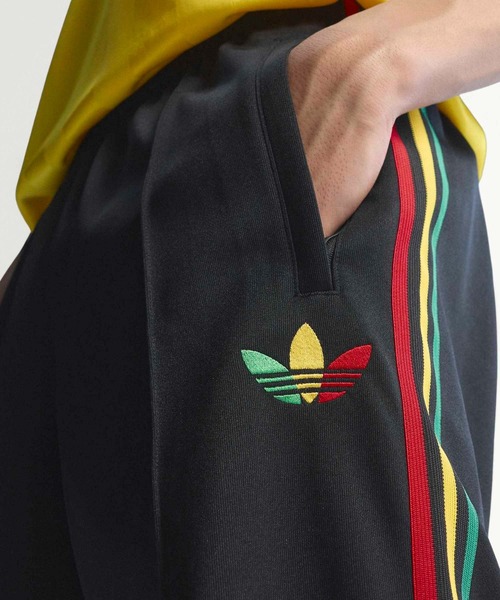 adidas（アディダス）の「ジャマイカ代表 オリジナルス トラックパンツ / アディダス adidas（スウェットパンツ・メンズ・ブラック・XX-LARGE/XXX-LARGE/LARGE/MEDIUM/SMALL/X-LARGE）」の6枚目の写真