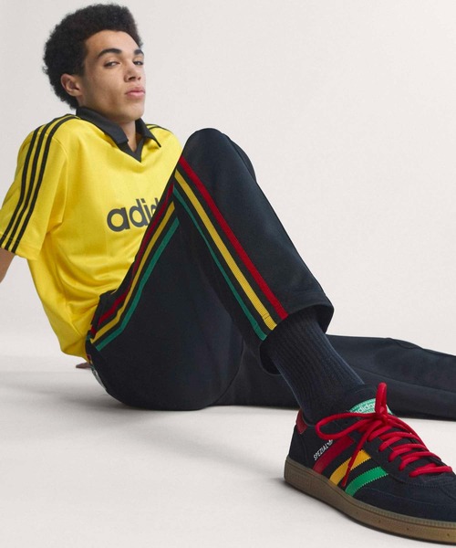 adidas（アディダス）の「ジャマイカ代表 オリジナルス トラックパンツ / アディダス adidas（スウェットパンツ・メンズ・ブラック・XX-LARGE/XXX-LARGE/LARGE/MEDIUM/SMALL/X-LARGE）」の8枚目の写真