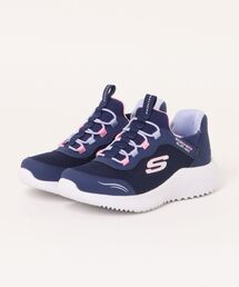 SKECHERS（スケッチャーズ）の「【SKECHERS】スケッチャーズ SLIP-INS:BOUNDER-SIMPLE CUTE（スリップインズ：バウンダー - シンプル キュート）スリッポンスニーカー 303585L（スニーカー）」