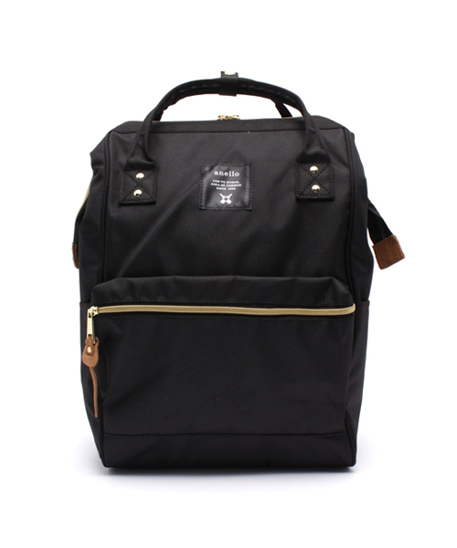 anello（アネロ）の「WEGO/anello口金ポリデイパック（バックパック/リュック・メンズ・トリコロール/ブラック/ネイビー/その他1・FREE）」の6枚目の写真