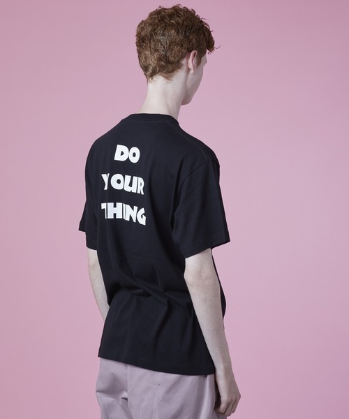 EIGHTAM(エイタム)の「/EIGHTAM/Do your thing tee(Tシャツ/カットソー・レディース・ブラック・SMALL/MEDIUM/LARGE)」の3枚目の写真
