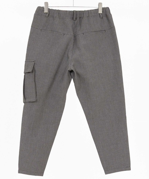Magine（マージン）の「mp14660- Asymmetric Cargo Pocket Bonded Houndstooth Pants カーゴポケットパンツ(MGN-261-030)（カーゴパンツ・メンズ・ブラウン/ブラック・48/46/44）」の17枚目の写真