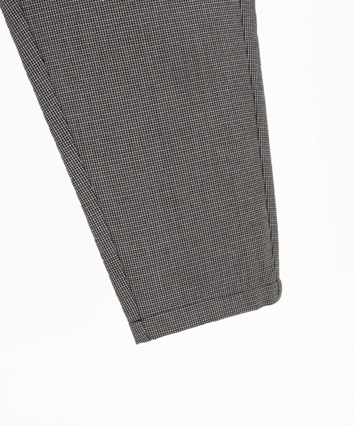 Magine（マージン）の「mp14660- Asymmetric Cargo Pocket Bonded Houndstooth Pants カーゴポケットパンツ(MGN-261-030)（カーゴパンツ・メンズ・ブラウン/ブラック・48/46/44）」の22枚目の写真