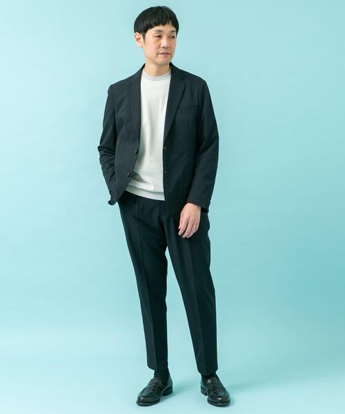 URBAN RESEARCH DOORS(アーバンリサーチドアーズ)の「LIFE STYLE TAILOR 4WAYストレッチパンツ(スーツパンツ・メンズ・グレー/ブラウン系その他/ネイビー・MEDIUM/X-LARGE/SMALL/LARGE)」の6枚目の写真