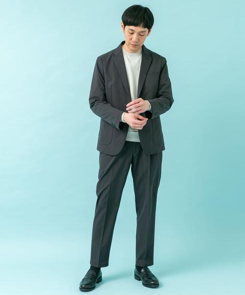URBAN RESEARCH DOORS(アーバンリサーチドアーズ)の「LIFE STYLE TAILOR 4WAYストレッチパンツ(スーツパンツ・メンズ・グレー/ブラウン系その他/ネイビー・MEDIUM/X-LARGE/SMALL/LARGE)」の21枚目の写真