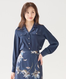 Andemiu（アンデミュウ）の「カイキンキンボタンブラウス641177（シャツ/ブラウス）」