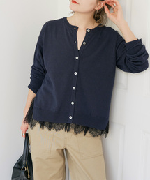 Spick & Span | レースドッキング2WAYカーディガン(カーディガン/ボレロ)