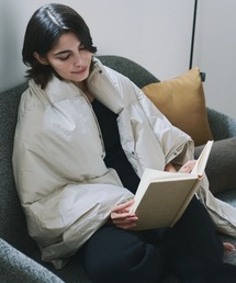 TAION（タイオン）の「【TAION（タイオン）】ルームダウン 超軽量 800FP 羽毛膝掛け クッションカバー付き（ブランケットサイズ）（ブランケット）」