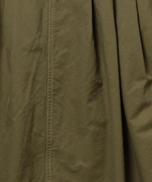 BEAMS BOY（ビームスボーイ）の「【FUDGE5月号掲載】BEAMS BOY / ポプリン グルカ ミドル（スカート・レディース・オリーブ/ネイビー・ONE SIZE）」の7枚目の写真