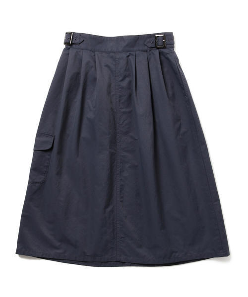 BEAMS BOY（ビームスボーイ）の「【FUDGE5月号掲載】BEAMS BOY / ポプリン グルカ ミドル（スカート・レディース・オリーブ/ネイビー・ONE SIZE）」の20枚目の写真