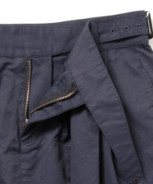 BEAMS BOY（ビームスボーイ）の「【FUDGE5月号掲載】BEAMS BOY / ポプリン グルカ ミドル（スカート・レディース・オリーブ/ネイビー・ONE SIZE）」の16枚目の写真