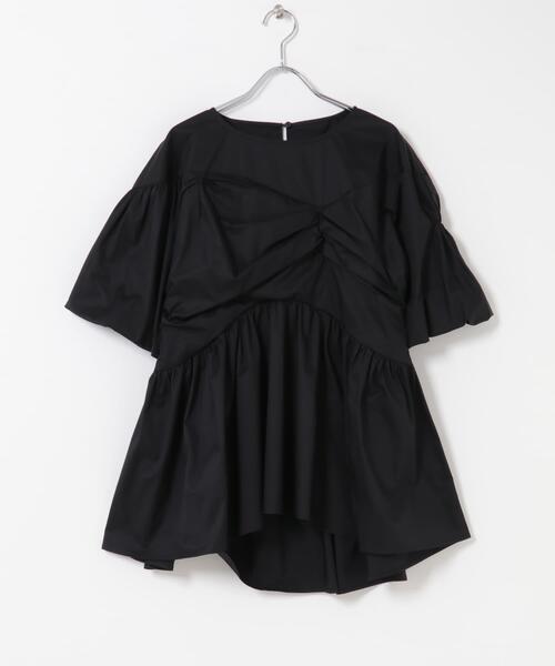 URBAN RESEARCH ROSSO WOMEN（アーバンリサーチ　ロッソ）の「『別注』ELENDEEK×ROSSO　GATHER BLOUSE（シャツ/ブラウス・レディース・オフホワイト/ブルー/ブラック・FREE）」の21枚目の写真