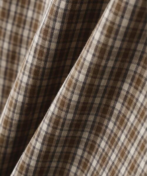 Toironier（トワロニエ）の「Toironier/トワロニエ/HOODED SHIRTS（シャツ/ブラウス・メンズ・ミント/ブラウン・2）」の7枚目の写真