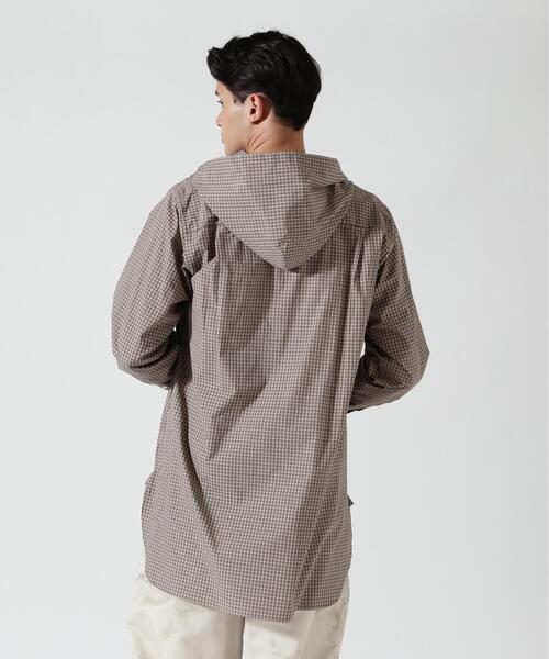Toironier（トワロニエ）の「Toironier/トワロニエ/HOODED SHIRTS（シャツ/ブラウス・メンズ・ミント/ブラウン/ブラック・2/1）」の20枚目の写真