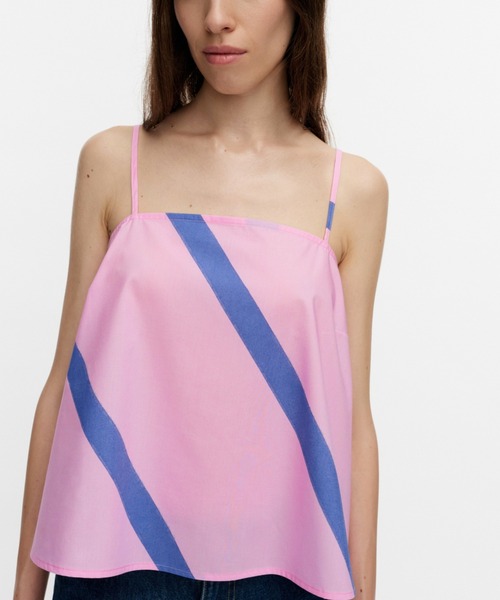 marimekko(マリメッコ)の「Puisto Basso / Top shirt(キャミソール・レディース・ピンク系その他・34/36/38/40)」の4枚目の写真