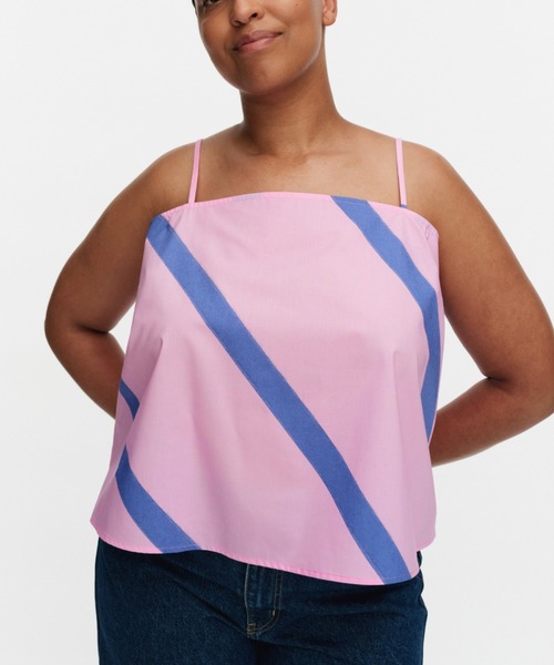 marimekko(マリメッコ)の「Puisto Basso / Top shirt(キャミソール・レディース・ピンク系その他・34/36/38/40)」の7枚目の写真