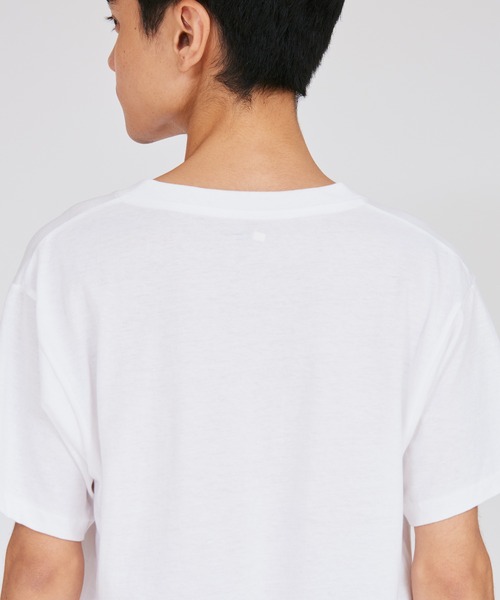 HANES(ヘインズ)の「【Hanes/ヘインズ】メンズ 【3枚組】アオラベルVネックTシャツ 青パック(Tシャツ/カットソー・メンズ・ホワイト・X-LARGE/MEDIUM/LARGE/SMALL/X-SMALL)」の6枚目の写真