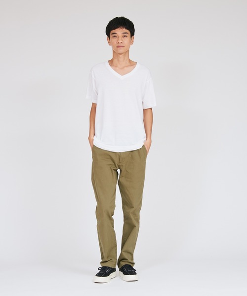 HANES(ヘインズ)の「【Hanes/ヘインズ】メンズ 【3枚組】アオラベルVネックTシャツ 青パック(Tシャツ/カットソー・メンズ・ホワイト・X-LARGE/MEDIUM/LARGE/SMALL/X-SMALL)」の7枚目の写真