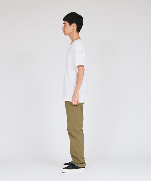 HANES(ヘインズ)の「【Hanes/ヘインズ】メンズ 【3枚組】アオラベルVネックTシャツ 青パック(Tシャツ/カットソー・メンズ・ホワイト・X-LARGE/MEDIUM/LARGE/SMALL/X-SMALL)」の8枚目の写真