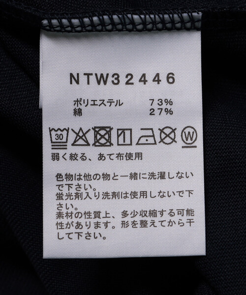THE NORTH FACE（ザノースフェイス）の「THE NORTH FACE/ザ・ノース・フェイス S/S Bandana Square Logo Tee / NTW32446 / ショートスリーブバンダナスクエアロゴティー（Tシャツ/カットソー・レディース・ブラック/ネイビー/ホワイト・LARGE）」の9枚目の写真