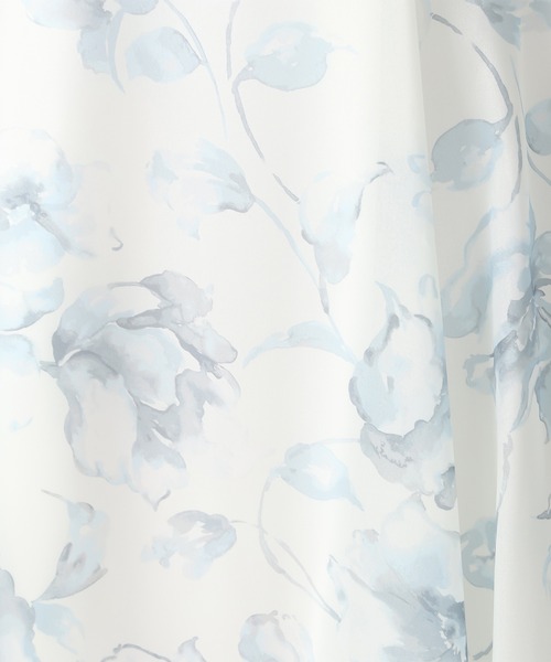 MISCH MASCH（ミッシュマッシュ）の「2026春夏新作 水彩フラワーラメシアースカート（ジャンパースカート・レディース・グレー/ブルー/グリーン・M/S）」の12枚目の写真