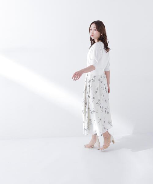 NATURAL BEAUTY BASIC（ナチュラルビューティーベーシック）の「【UVカット/マシンウォッシャブル/接触冷感】ドルマンボレロカーディガン（カーディガン/ボレロ・レディース・ブラック/ブルー/オフホワイト・FREE）」の17枚目の写真