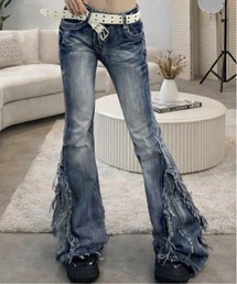 BUFFALO BOBS ブーツカットデニムライトブルー BUFFALO BOBS｜バッファローボブズのデニムパンツ（フレア・ブーツ