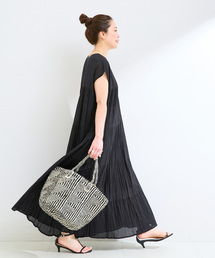 B.C STOCK | 手洗い可 / ボイルクリンクルティアードワンピース(ワンピース)