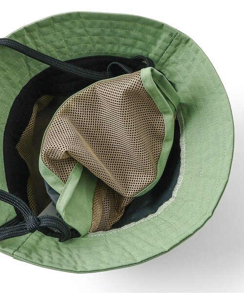 Ampersand（アンパサンド）の「【UVカット/接触冷感/撥水加工/遮光】ヒヨケルHAT（ハット・キッズ・カーキ/イエロー/ブルー/アイボリー/ブラック・48/56/54/52/50）」の18枚目の写真