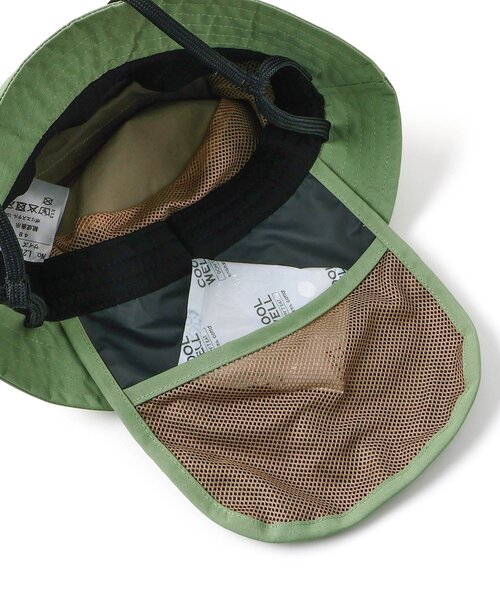 Ampersand（アンパサンド）の「【UVカット/接触冷感/撥水加工/遮光】ヒヨケルHAT（ハット・キッズ・カーキ/イエロー/ブルー/アイボリー/ブラック・48/56/54/52/50）」の20枚目の写真